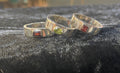 Citrine Oval Stone 4-Hinged Sterling Silver Nepali Ring – Size 6.5