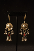 Vintage Kuchi Brass Dance Earrings