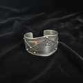 Nepalese Silver Filigree Adjustable Cuff Bracelet