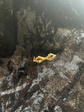 Tibetan Vajra Dorje Thunderbolt Pendant – 2-Pronged Brass
